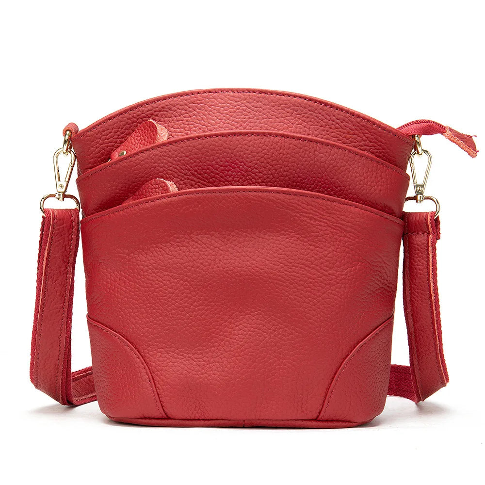 sac besace femme rouge