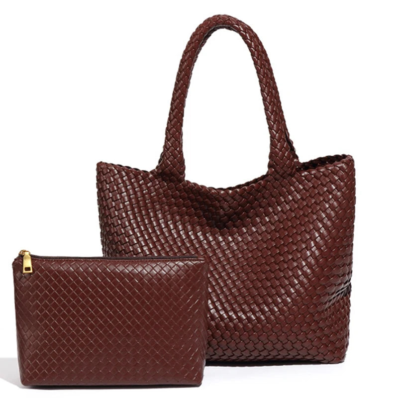 sac cabas luxe café