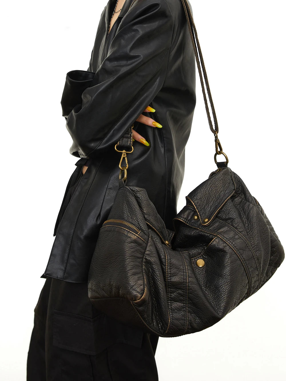 sac de cours bronze porte epaule