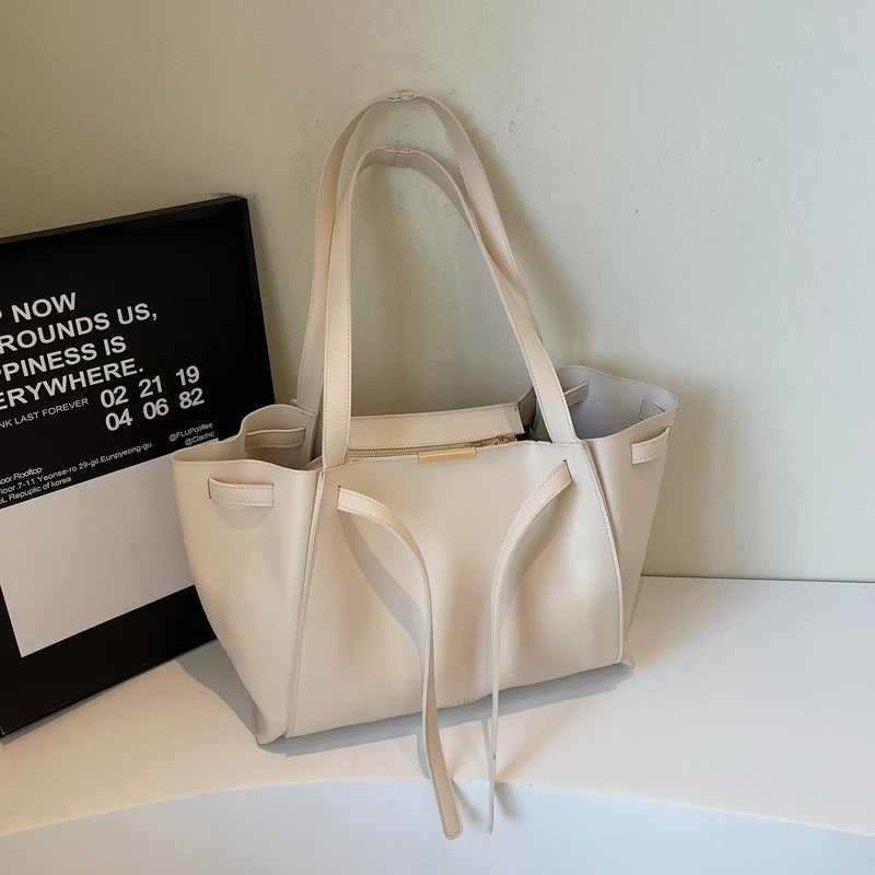 sac de cours etudiante blanc