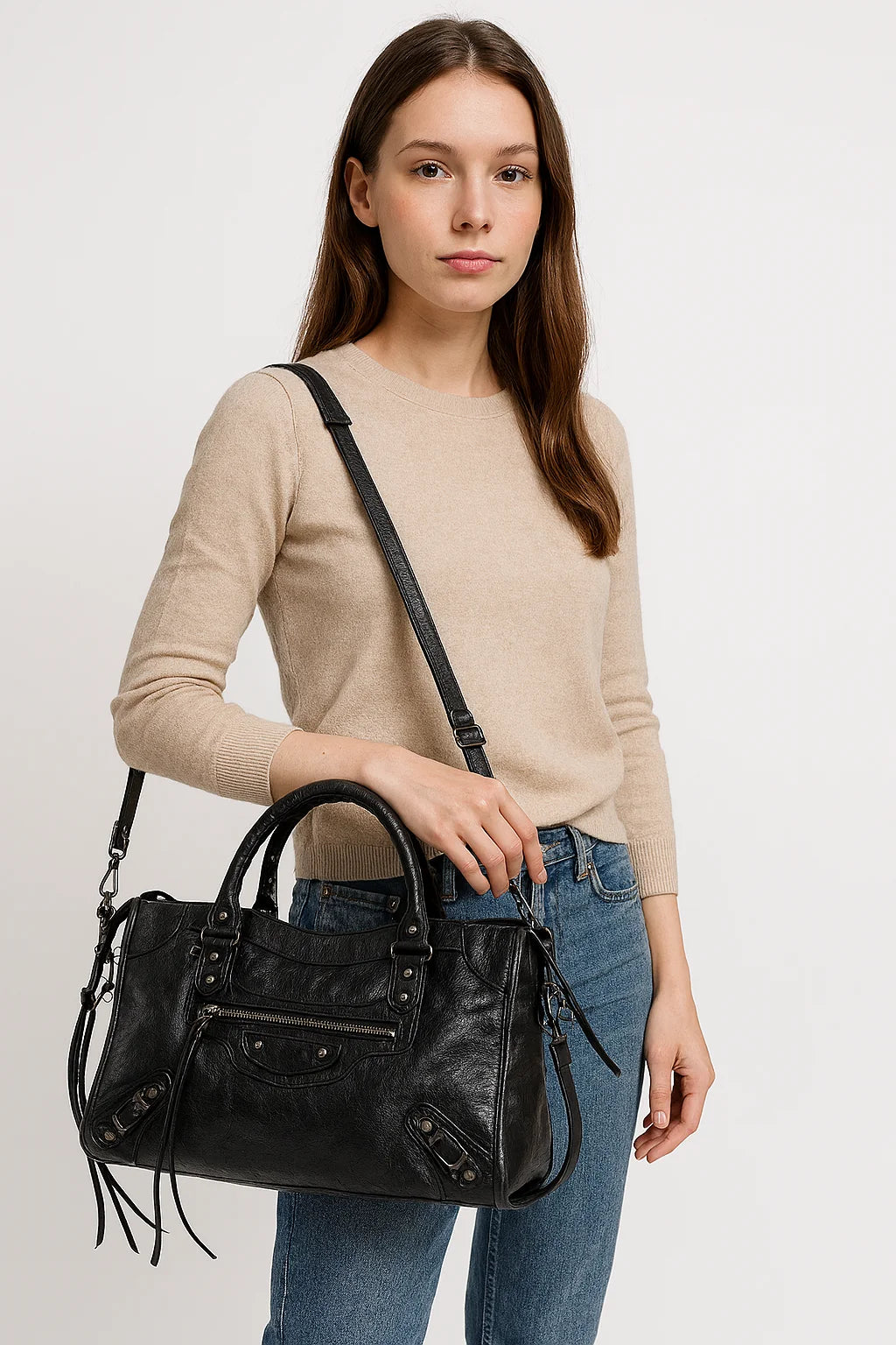 sac de luxe porté epaule