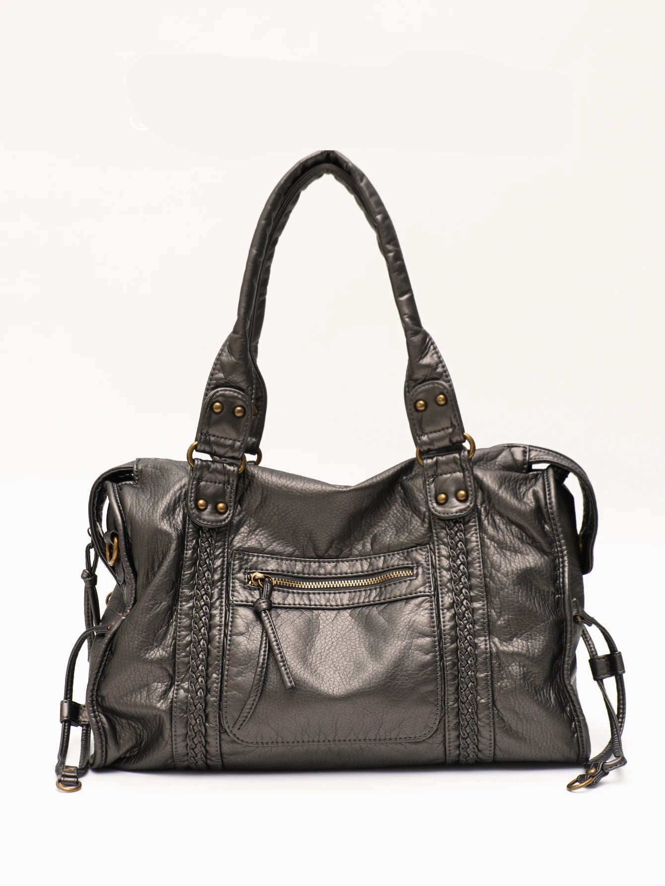 sac de cours argente