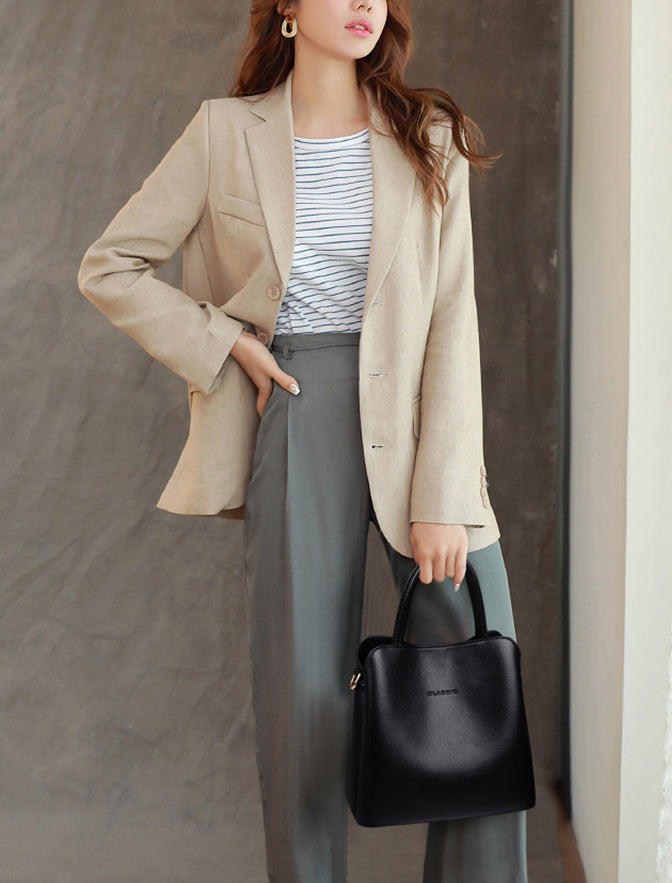 sac a main chic et classe noir porte