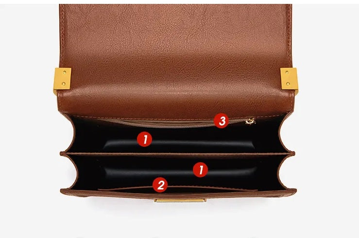 interieur sac bandouliere cuir marron