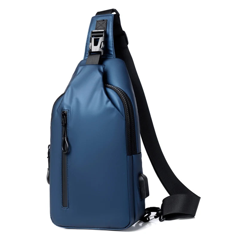 sacoche pour homme bleu