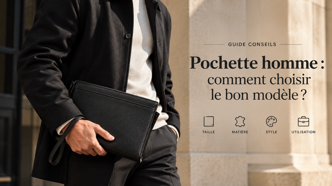 Pochette homme : comment choisir le bon modèle ?