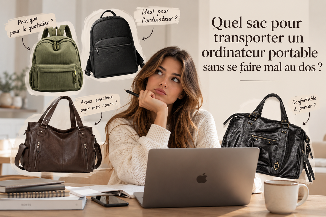 Quel sac pour transporter un ordinateur portable sans se faire mal au dos ?