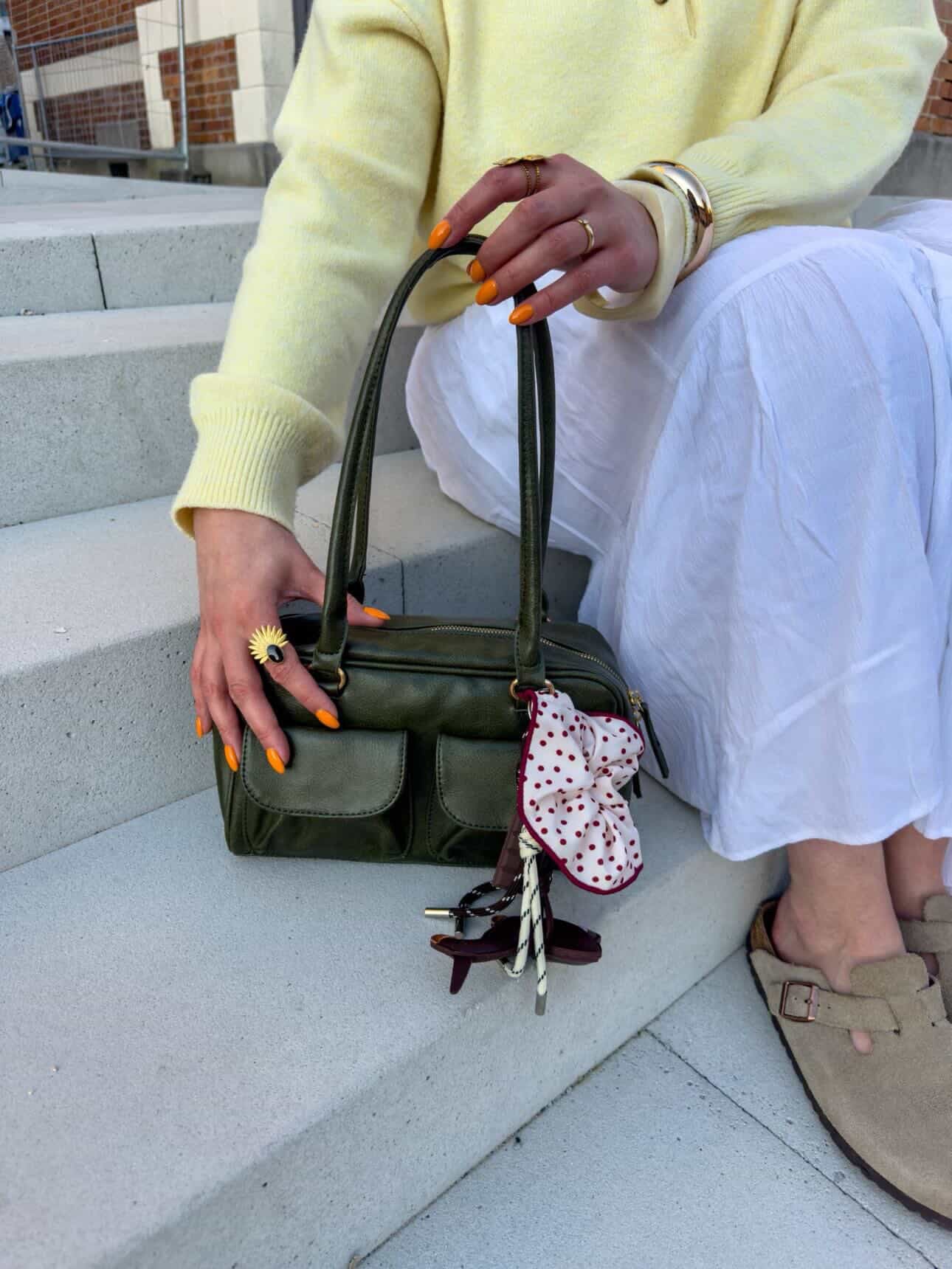 sac porté épaule avec poche