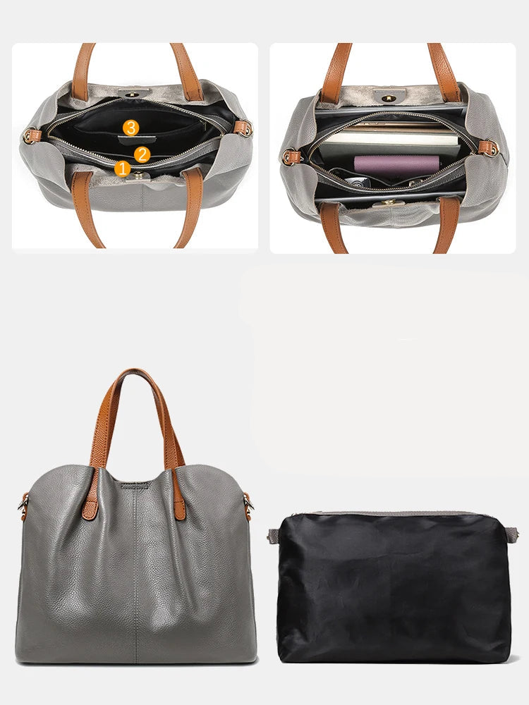 interieur du sac a main original en cuir