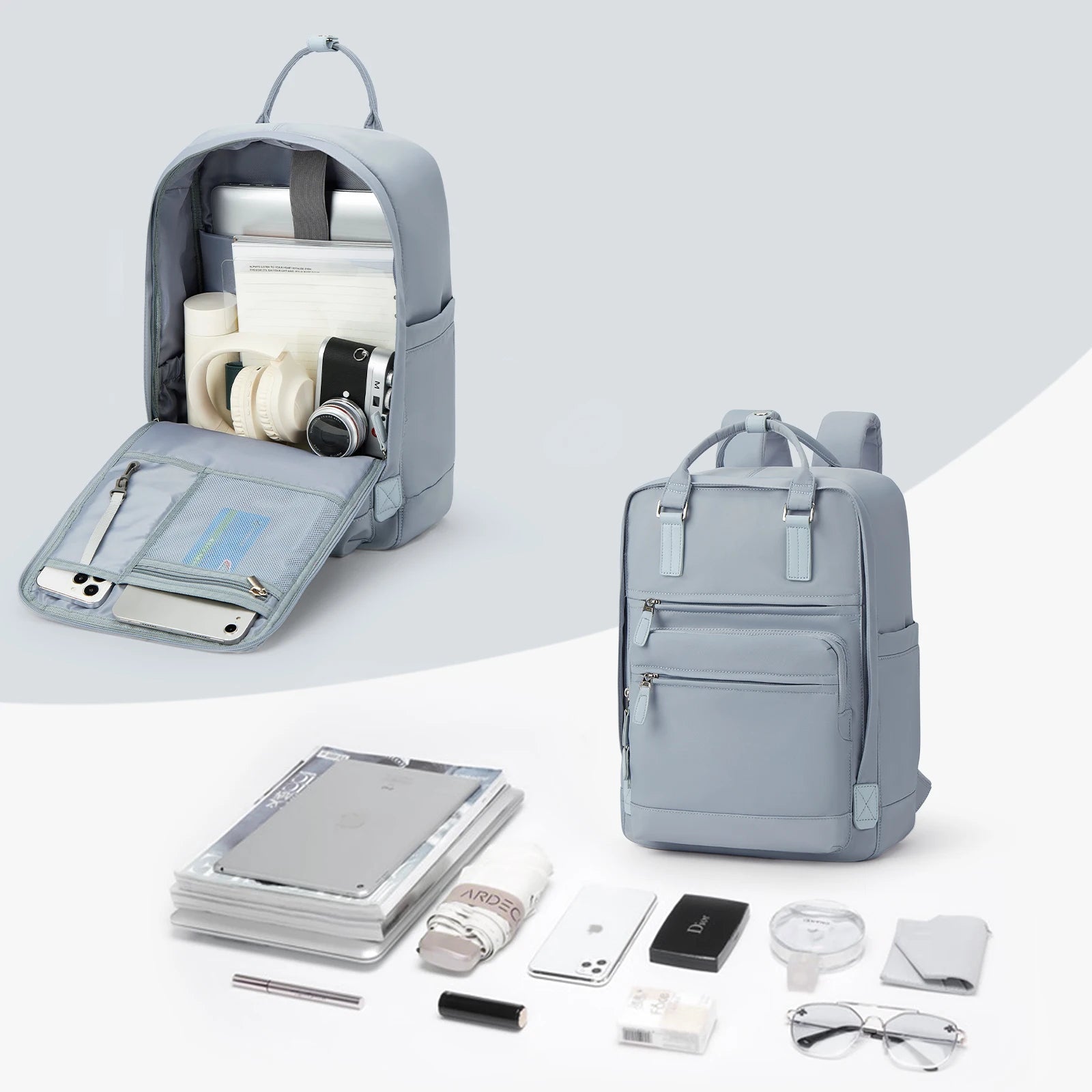 interieur sac a dos femme ordi