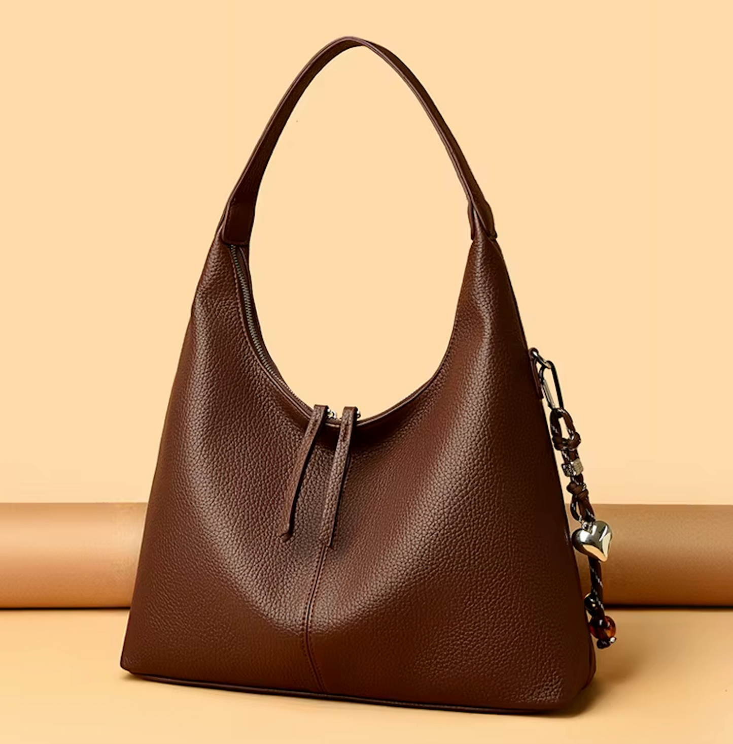 sac a main epaule marron