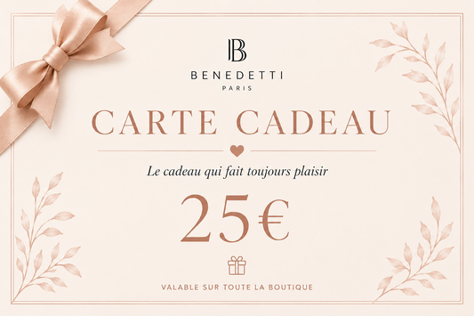 Carte-cadeau Benedetti Paris