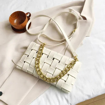 petit sac à main luxe blanc