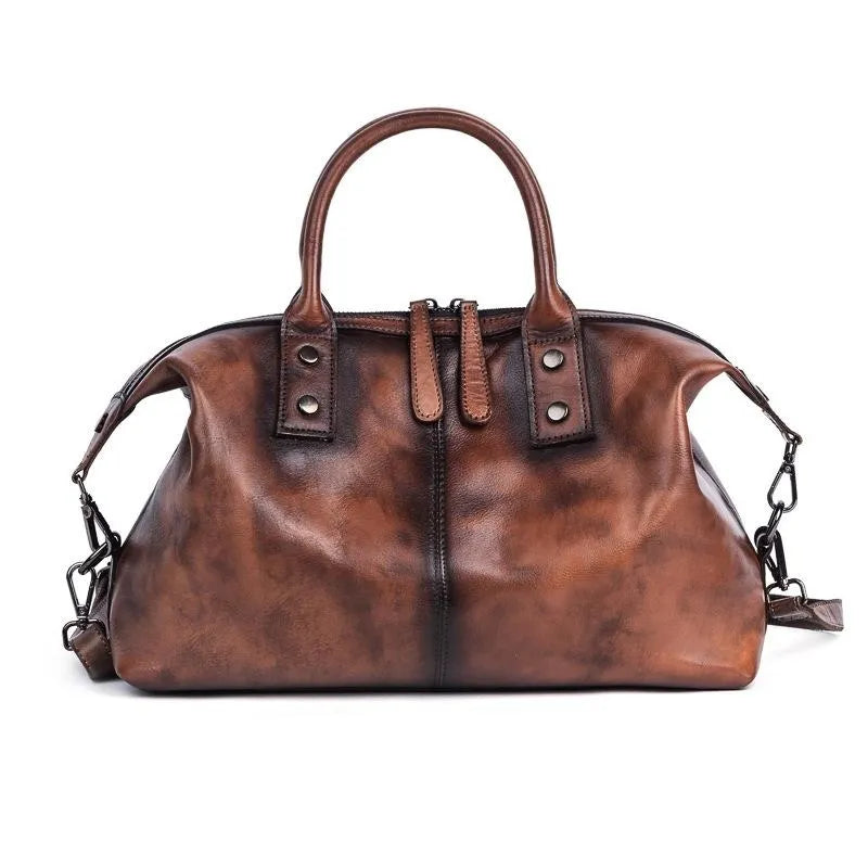 grand sac a main marron fonce elegant