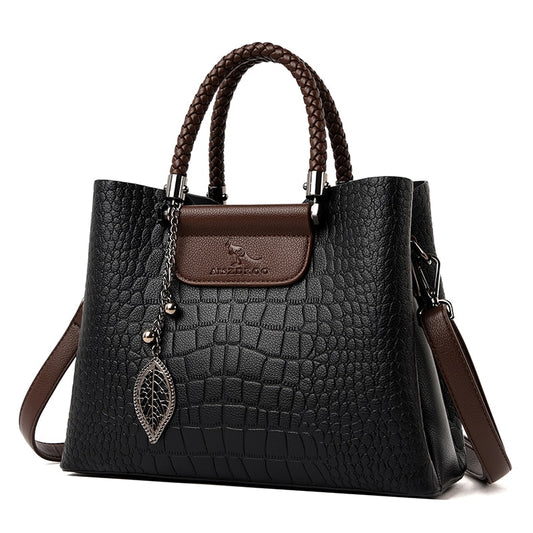 sac a main cuir croco