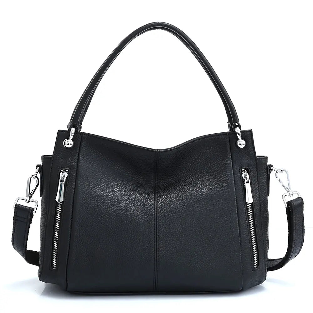 sac a main noir luxe