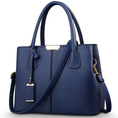 sac a main cuir bleu