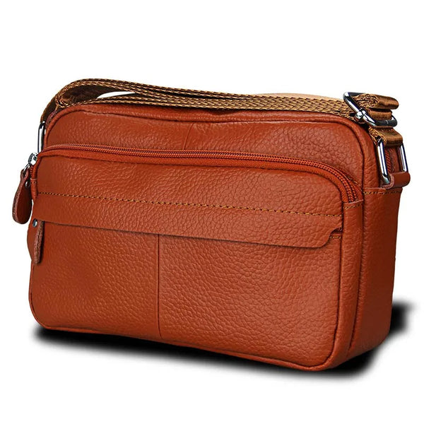 Sac a top main besace marron