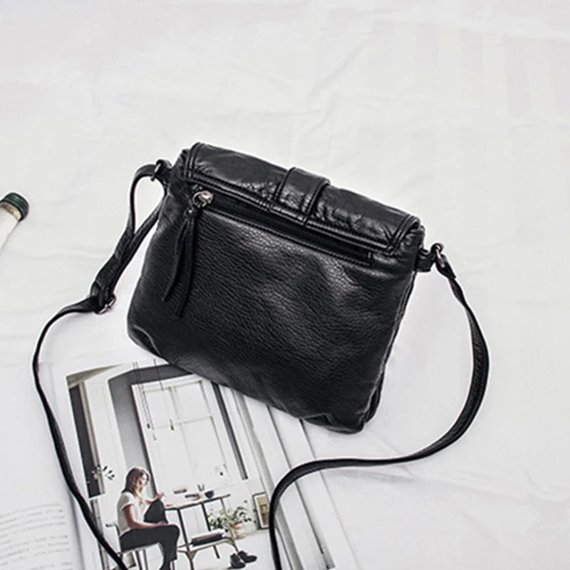 sac besace en cuir femme pratique