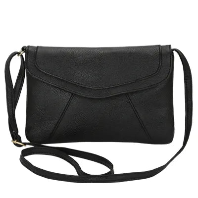 sac bandouliere rectangle noir