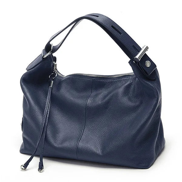sac a main tendance cuir bleu