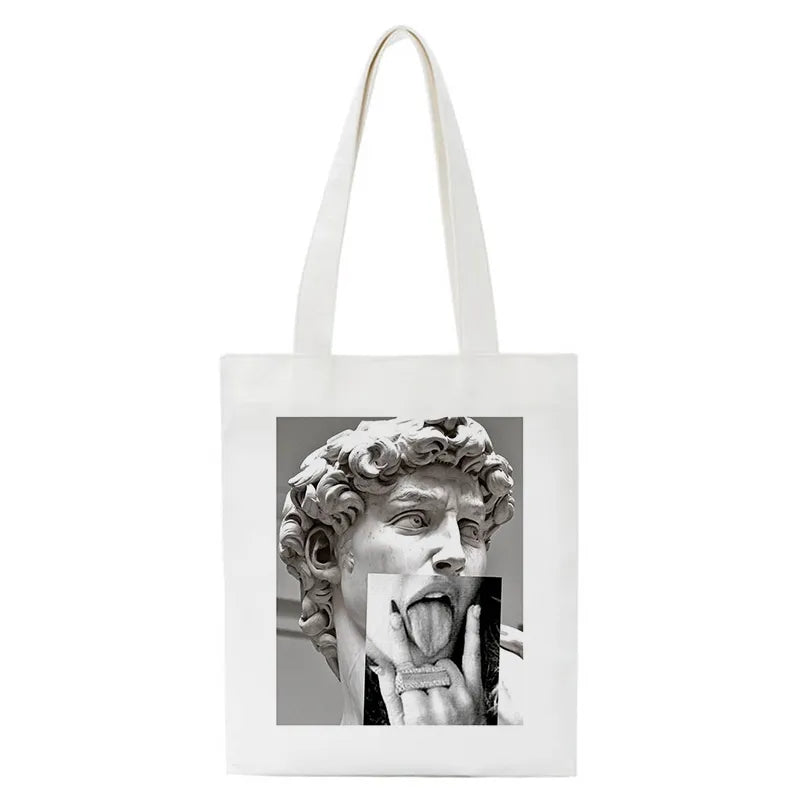 tote bag oeuvre d'art humour