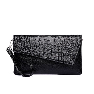 sac bandouliere python noir