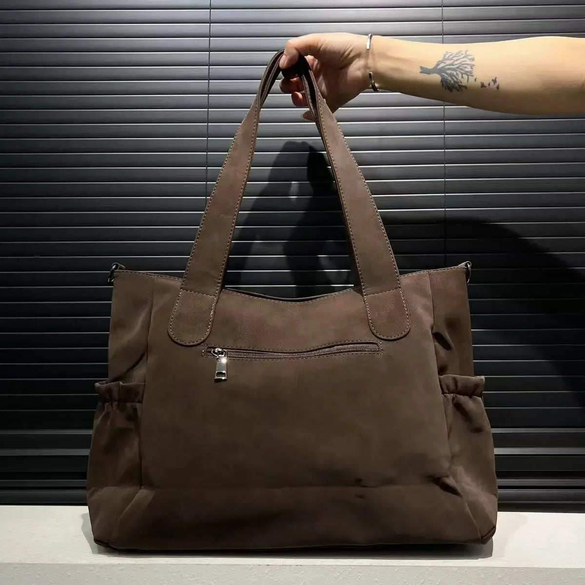 Grand Sac a Main Marron - Gabby