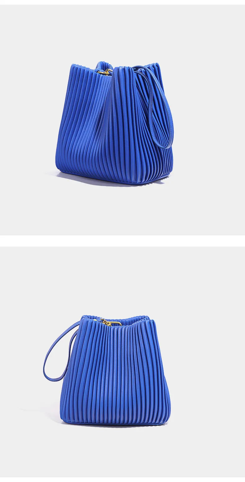 sac bandouliere luxe bleu electrique