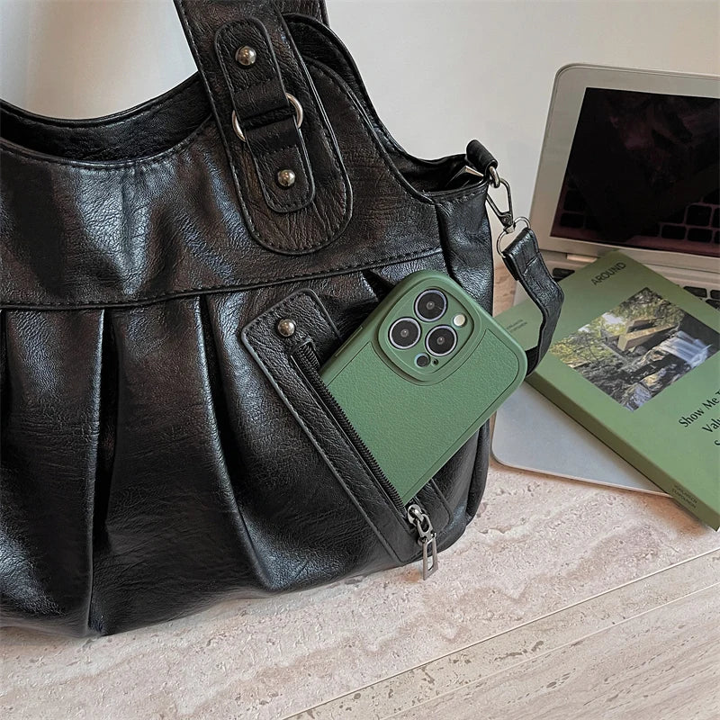 sac porte epaule luxe details