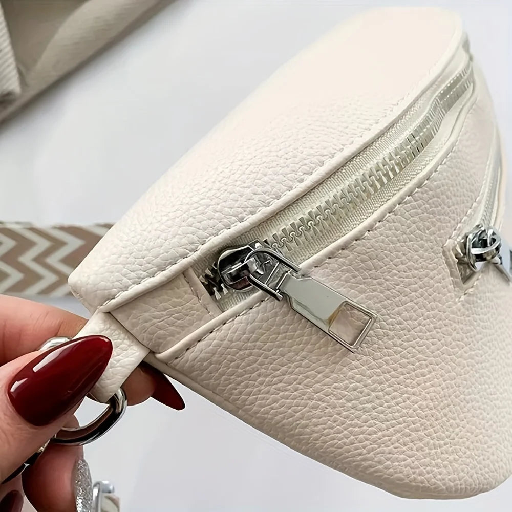 details du petit sac banane chic