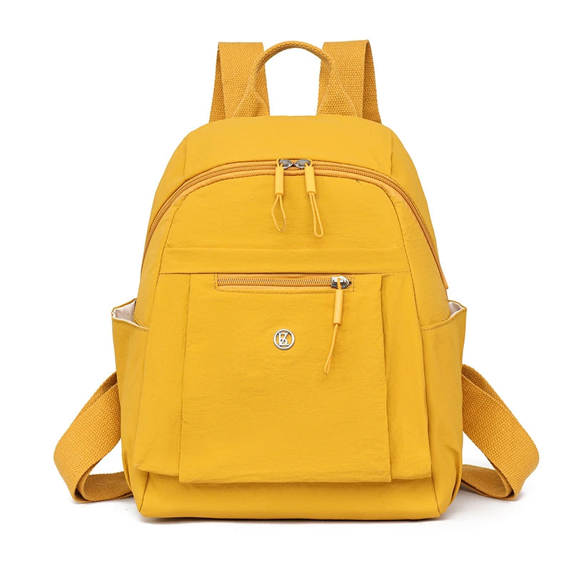 sac a dos ultra leger femme jaune