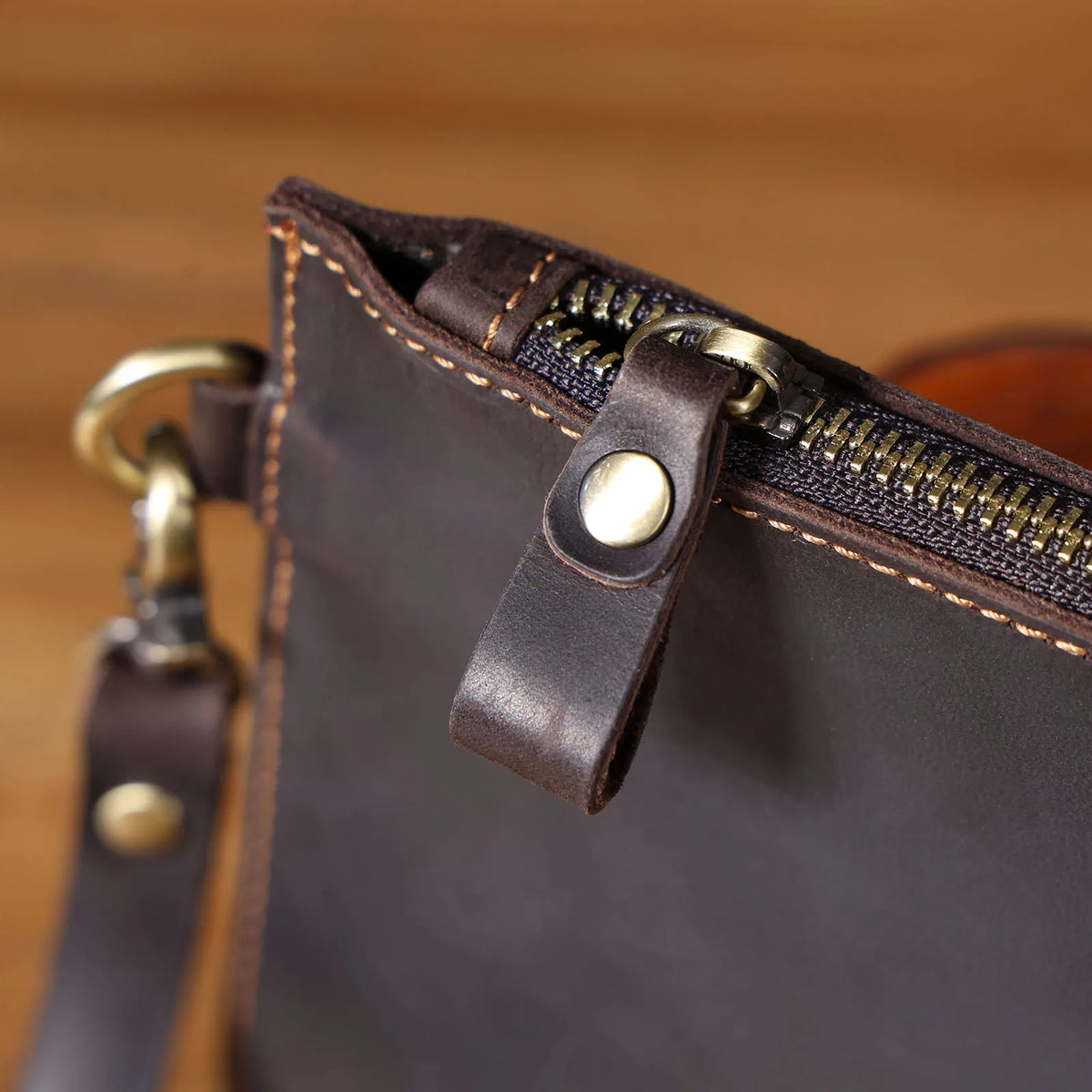 pochette sac homme retro