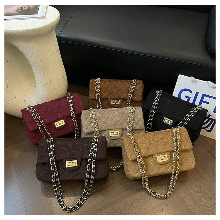 sac bandouliere avec chaine en tissu