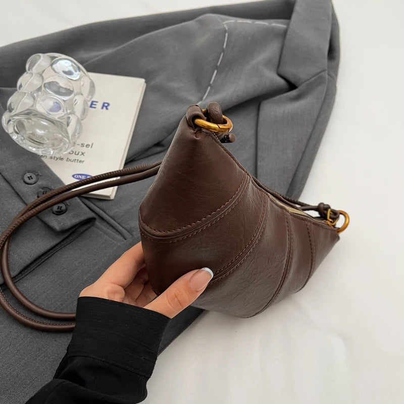 sac banane femme tendance marron