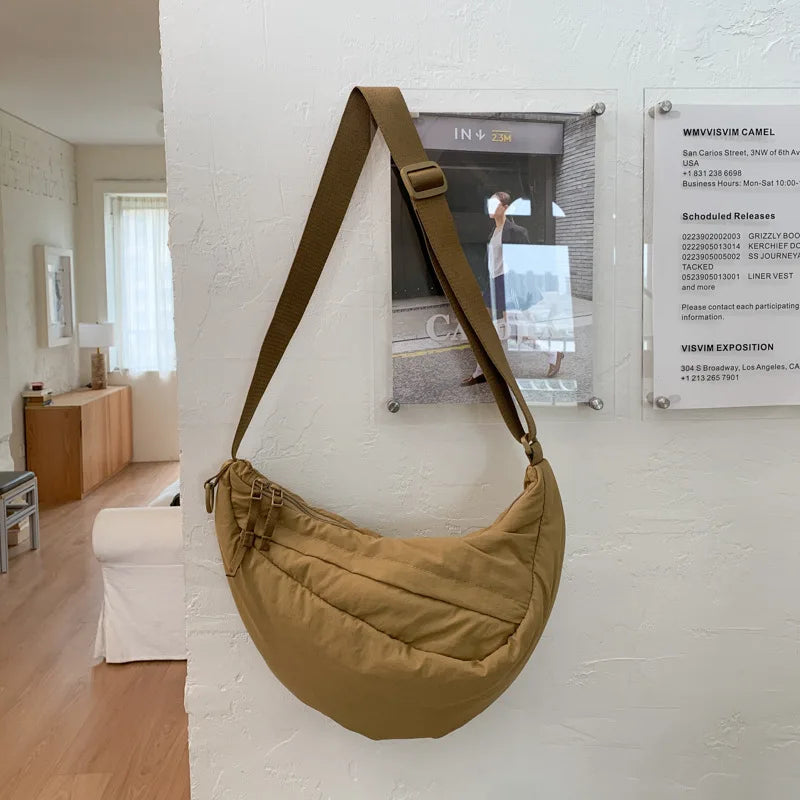 sac banane voyage femme marron