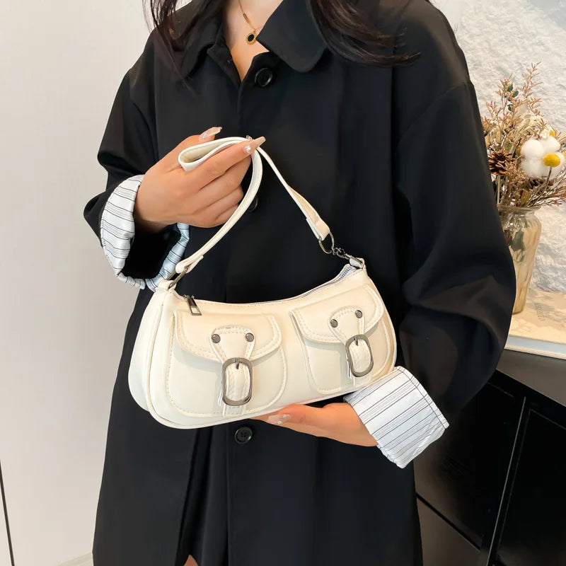 mini sac porte epaule blanc