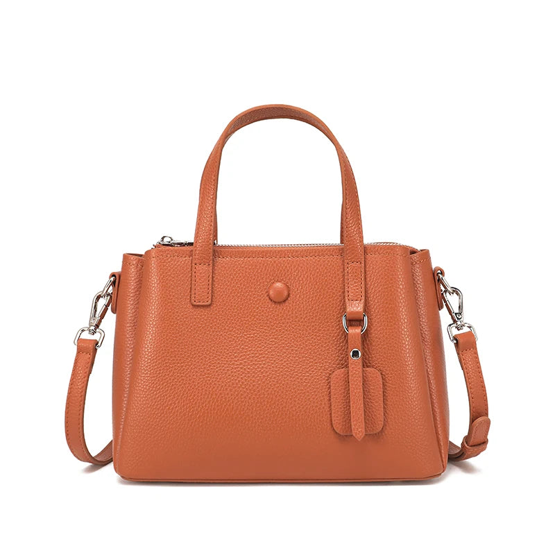 petit sac cuir femme orange