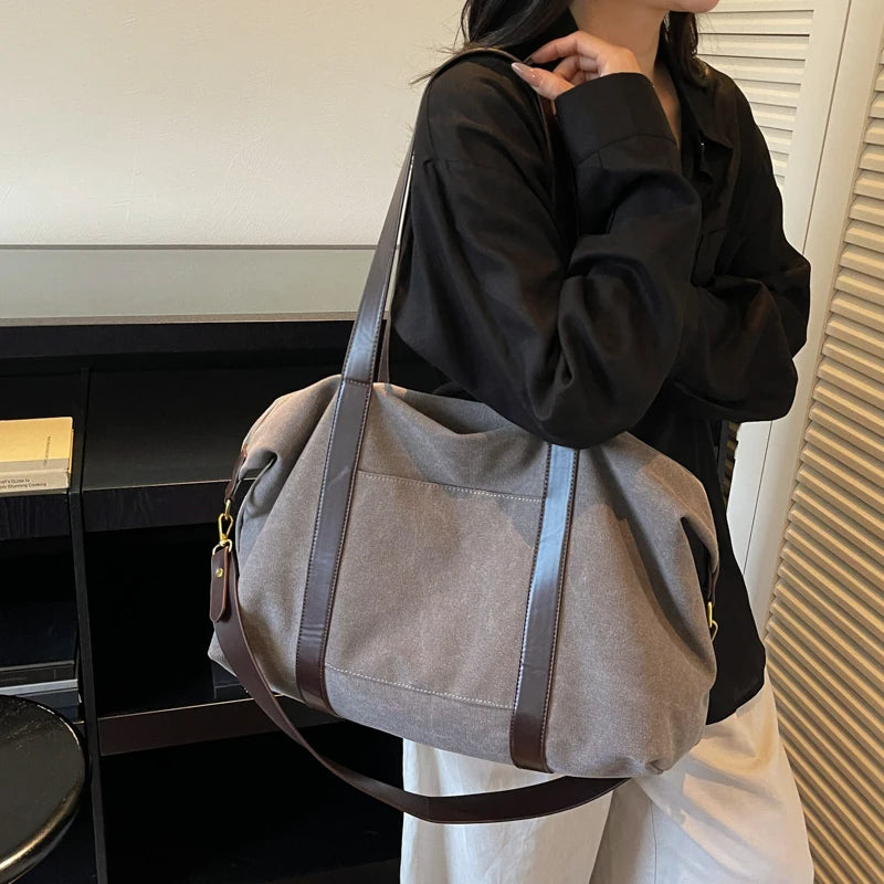 sac cabas tissus femme canvas