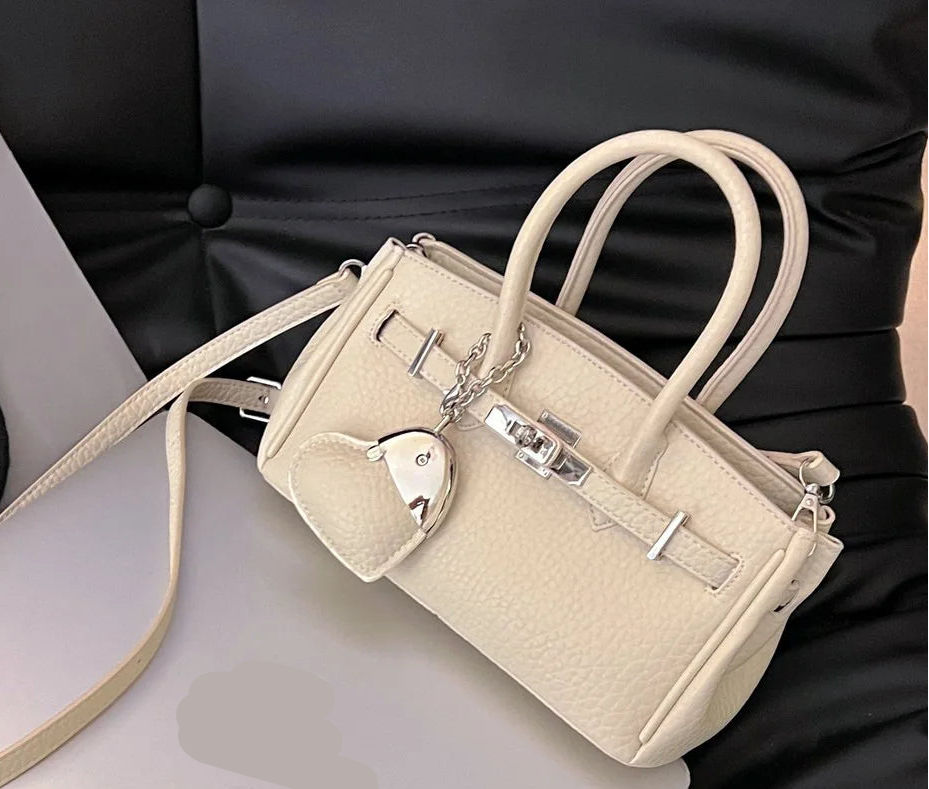 petit sac porte epaule creme