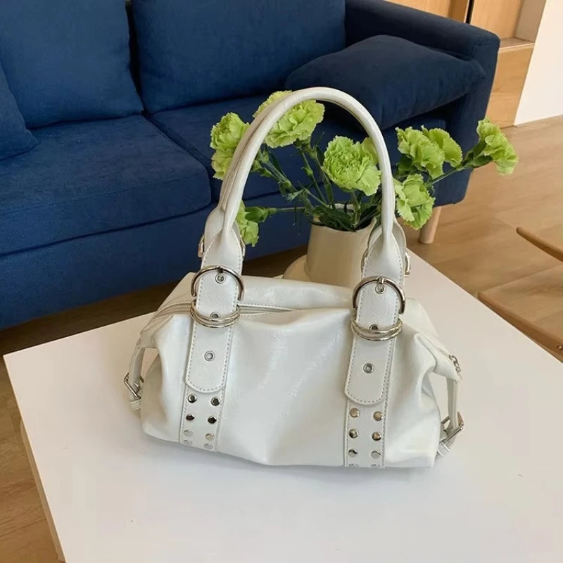 sac porte epaule blanc