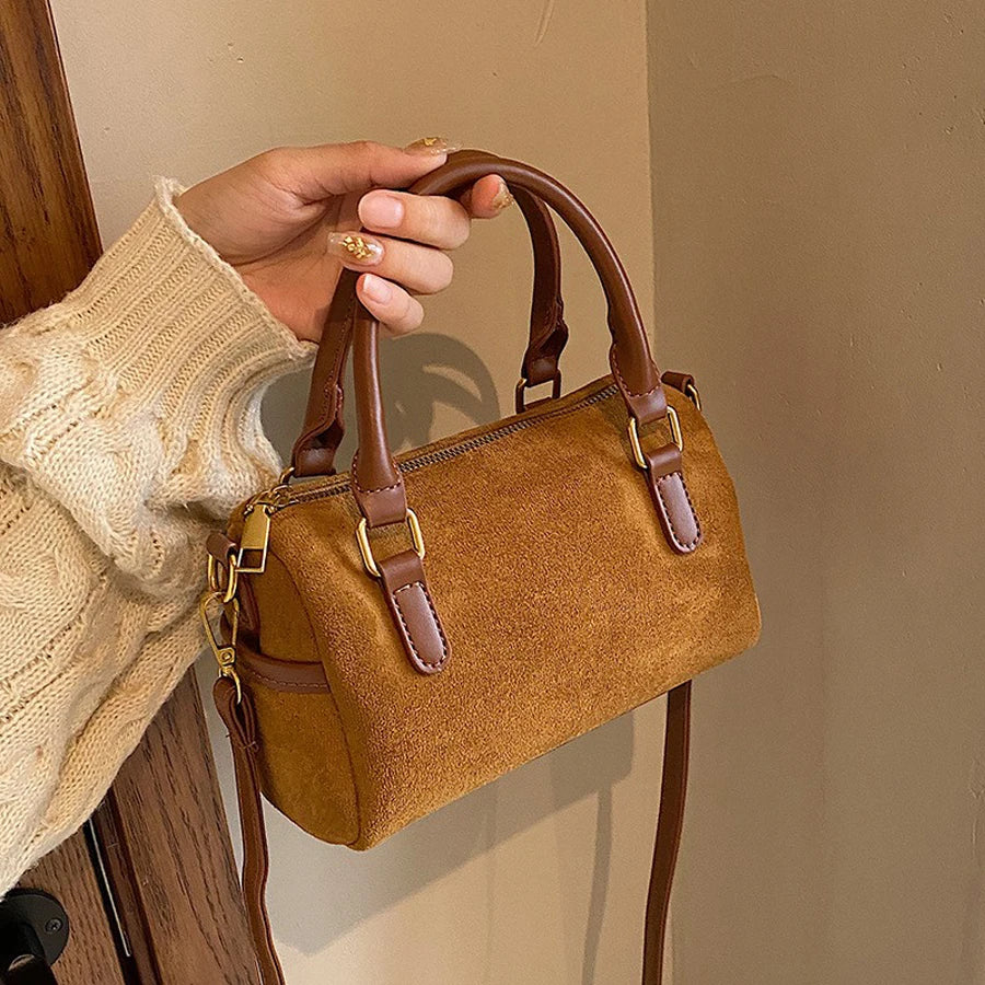 sac bandouliere suede tendance