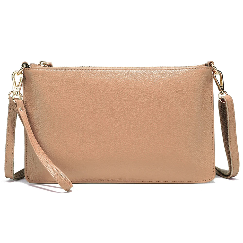 petite pochette bandoulière femme abricot