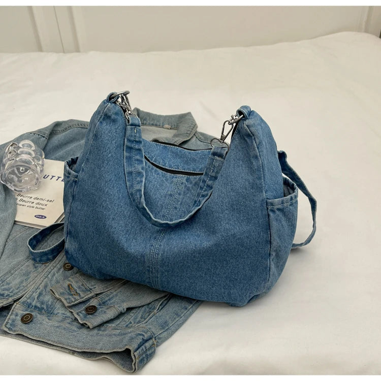 sac en jean a poches