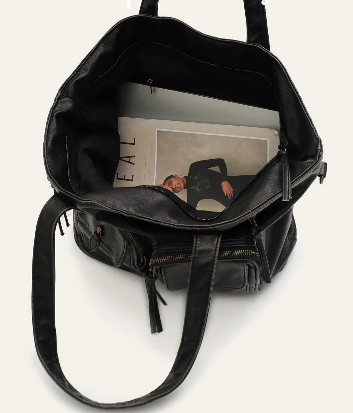 interieur sac de cours pour etudiante noir