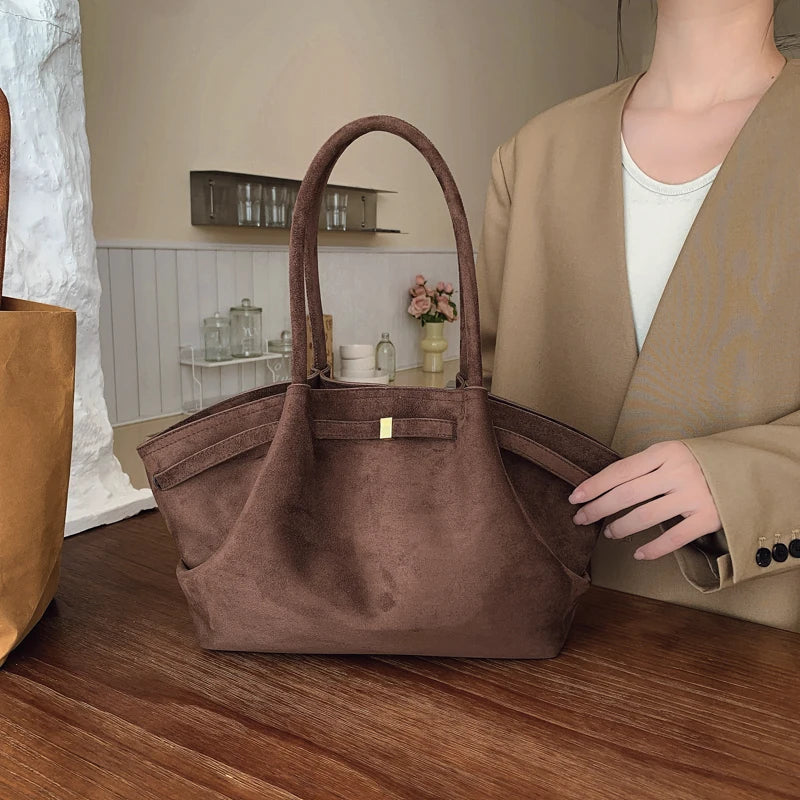 sac a main suede cabas