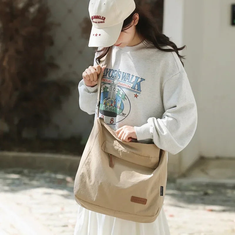 sac besace en toile bandouliere