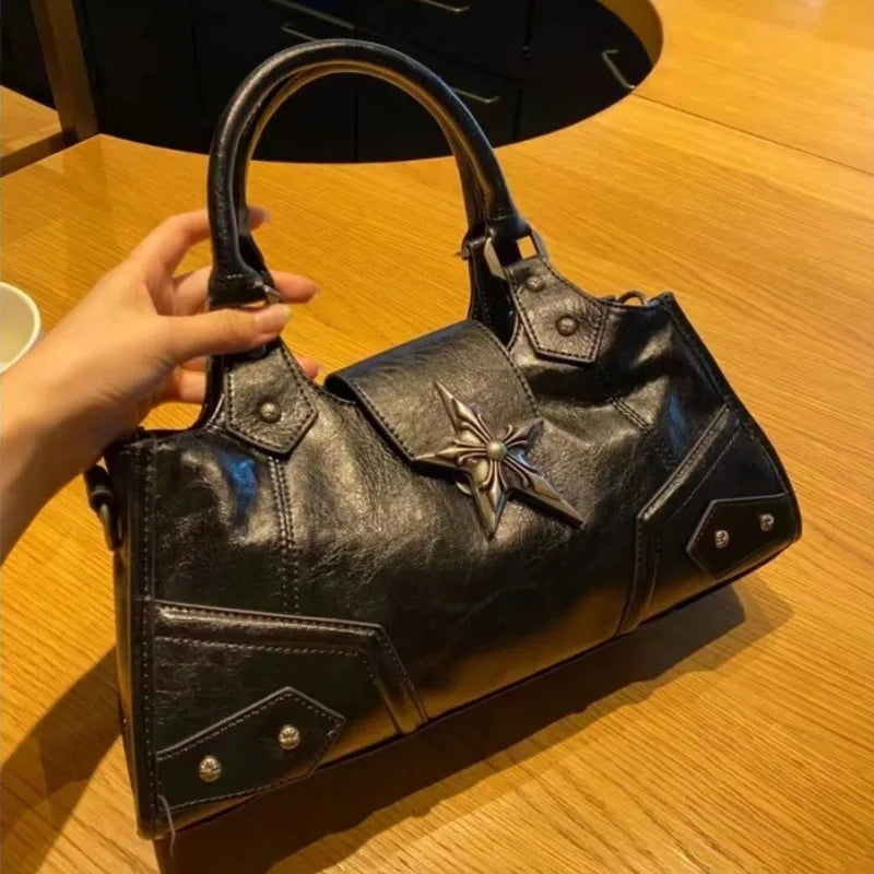 sac a main ado noir vintage