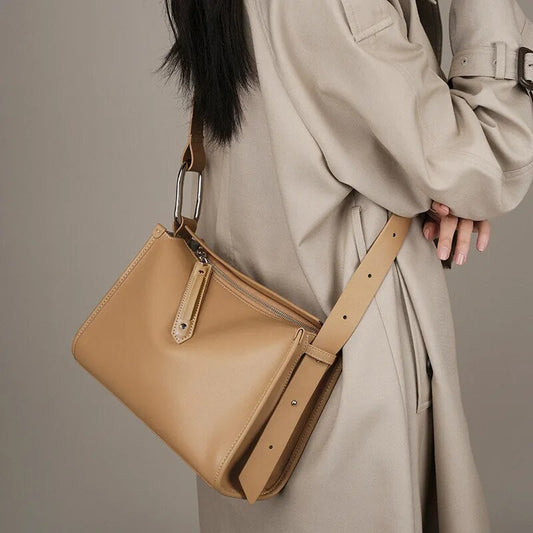 sac bandouliere cuir camel 