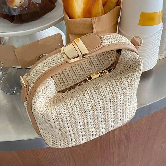 petit sac en paille